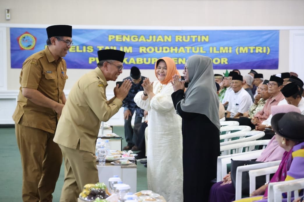 Sekda Hadiri Pengajian PWRI, Pemkab Bogor Dukung Penuh Kegiatan Keagamaan