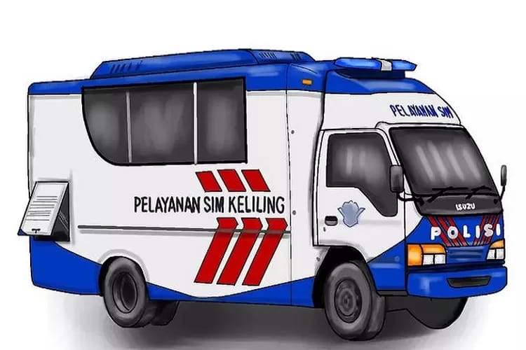 SIM Keliling Kabupaten Bogor Senin 17 Maret 2025