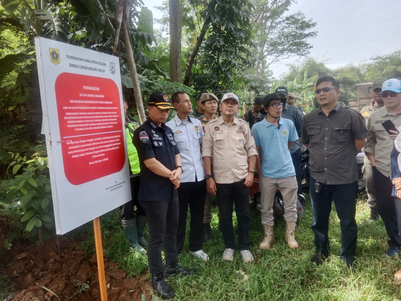 Segel TPS Ilegal di Wanaherang dan Cicadas, DLH Kabupaten Bogor Salahkan Kesadaran Masyarakat?