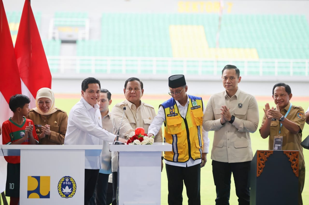Presiden Prabowo Resmikan 17 Stadion Berstandar FIFA