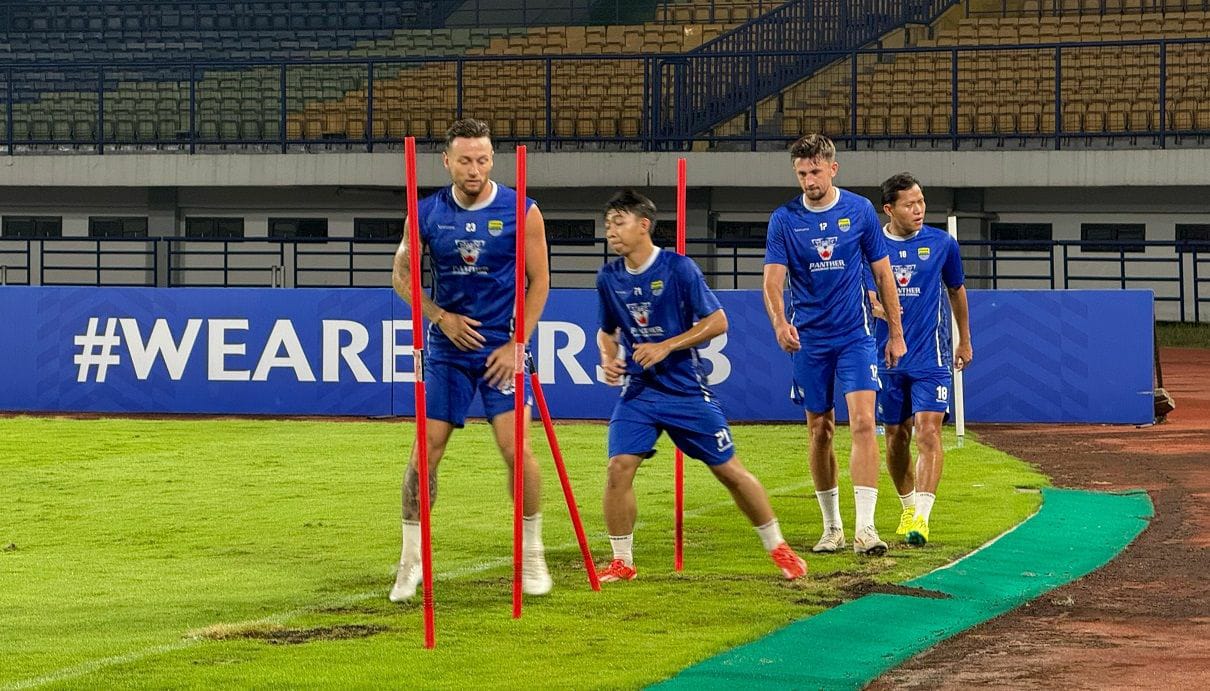 Persib Bandung Tingkatkan Intensitas Latihan Jelang Libur Lebaran