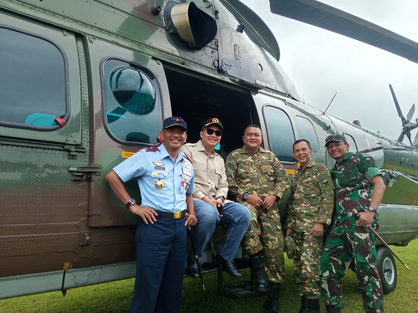 Pantau Arus Mudik lewat Helikopter, Bupati Rudy Susmanto Ungkap 3 Wilayah ini Masih Aman dari Macet