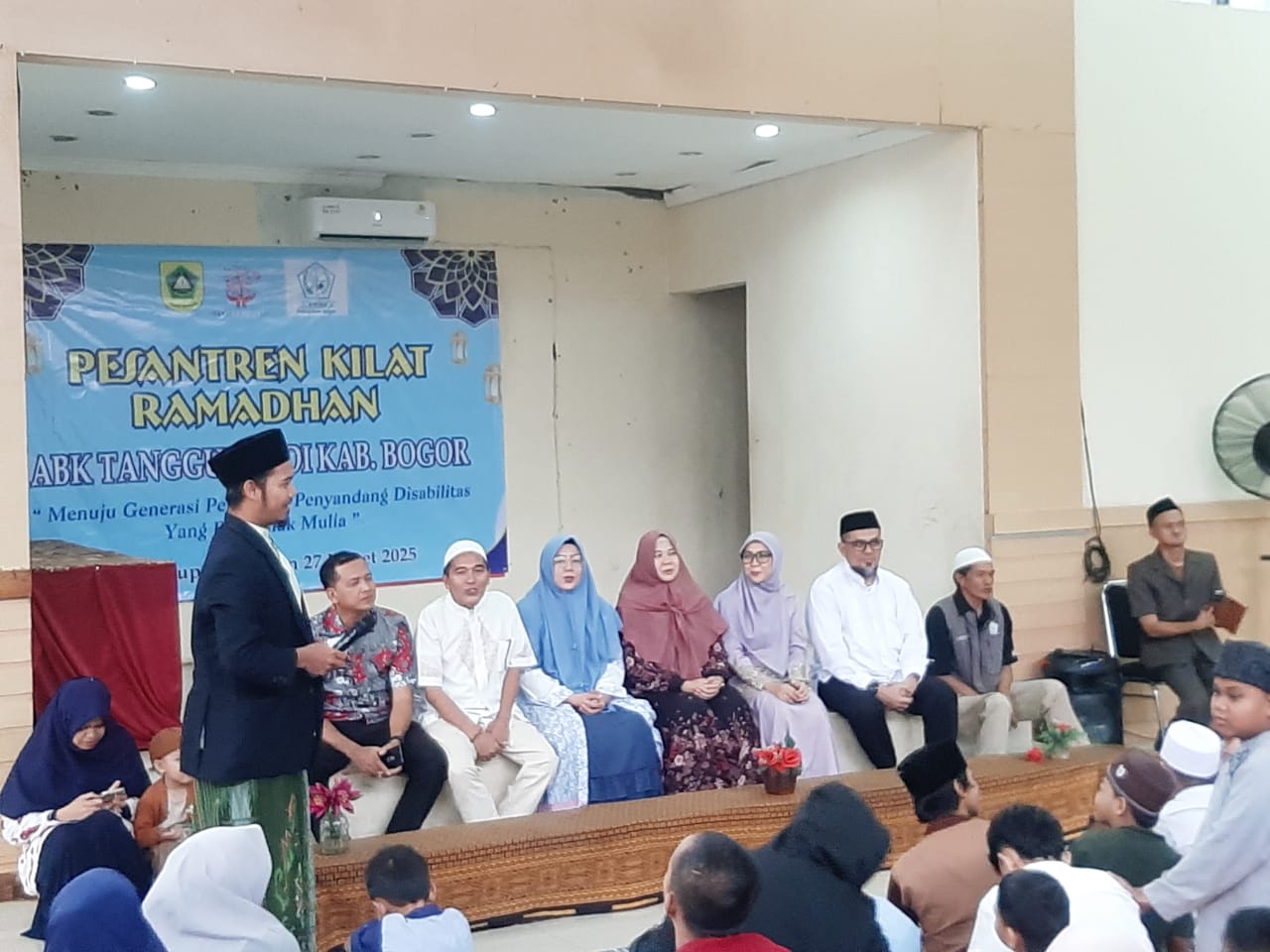 Hadiri Pesantren Kilat ABK, Eva Rudy Susmanto: Keterbatasan Fisik Bukan Penghalang untuk Mencari Keberkahan