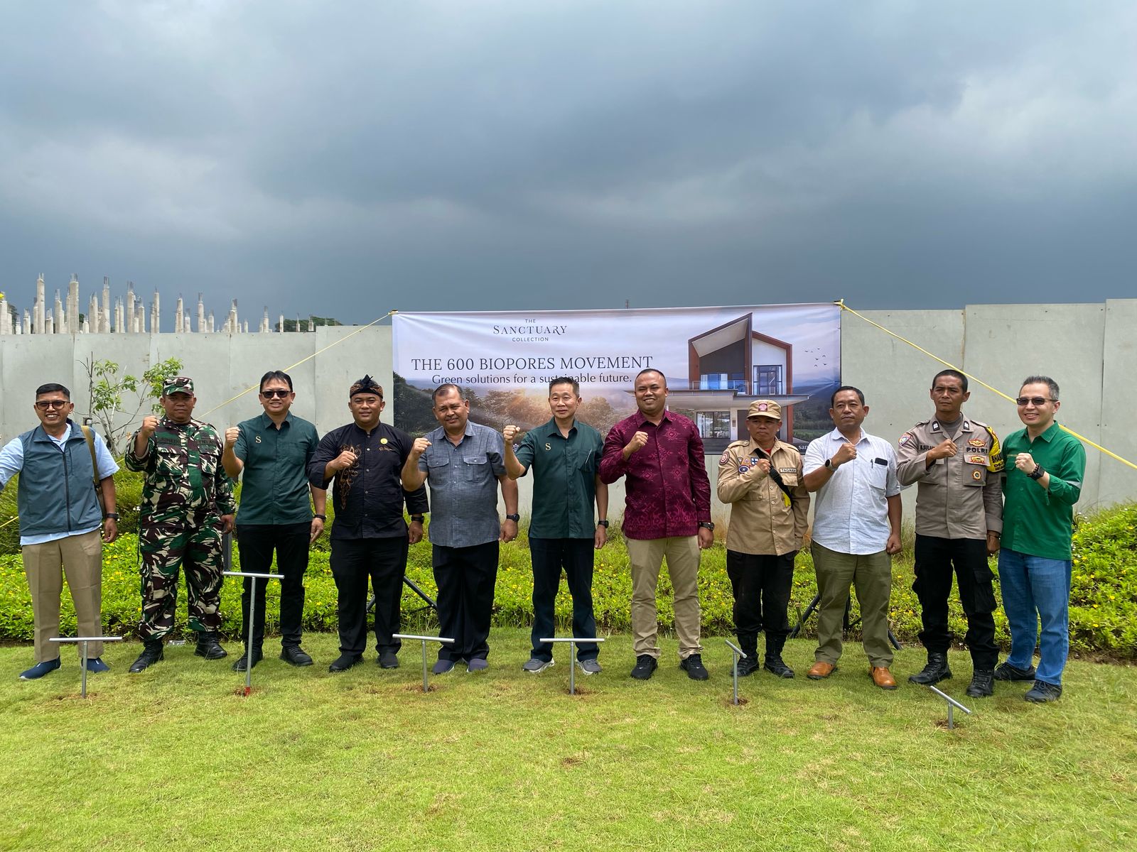 The Sanctuary Collection Siapkan Ratusan Biopori dan Sumur Resapan untuk Cegah Banjir