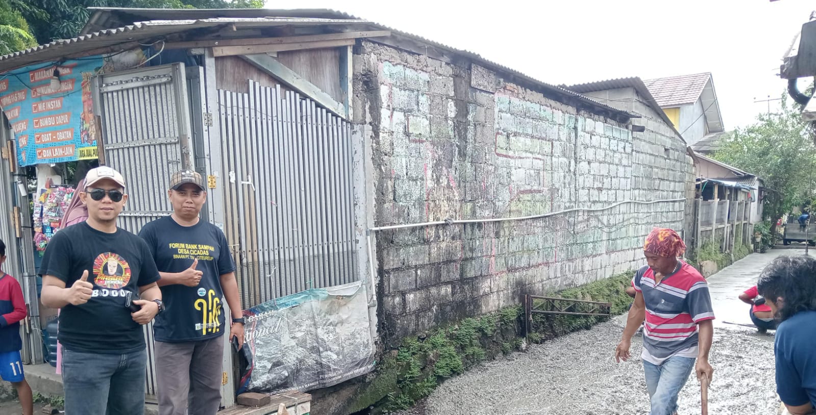 Baru Dilantik, Ketua RW 10 Desa Cicadas Gercep Bebenah Lingkungan
