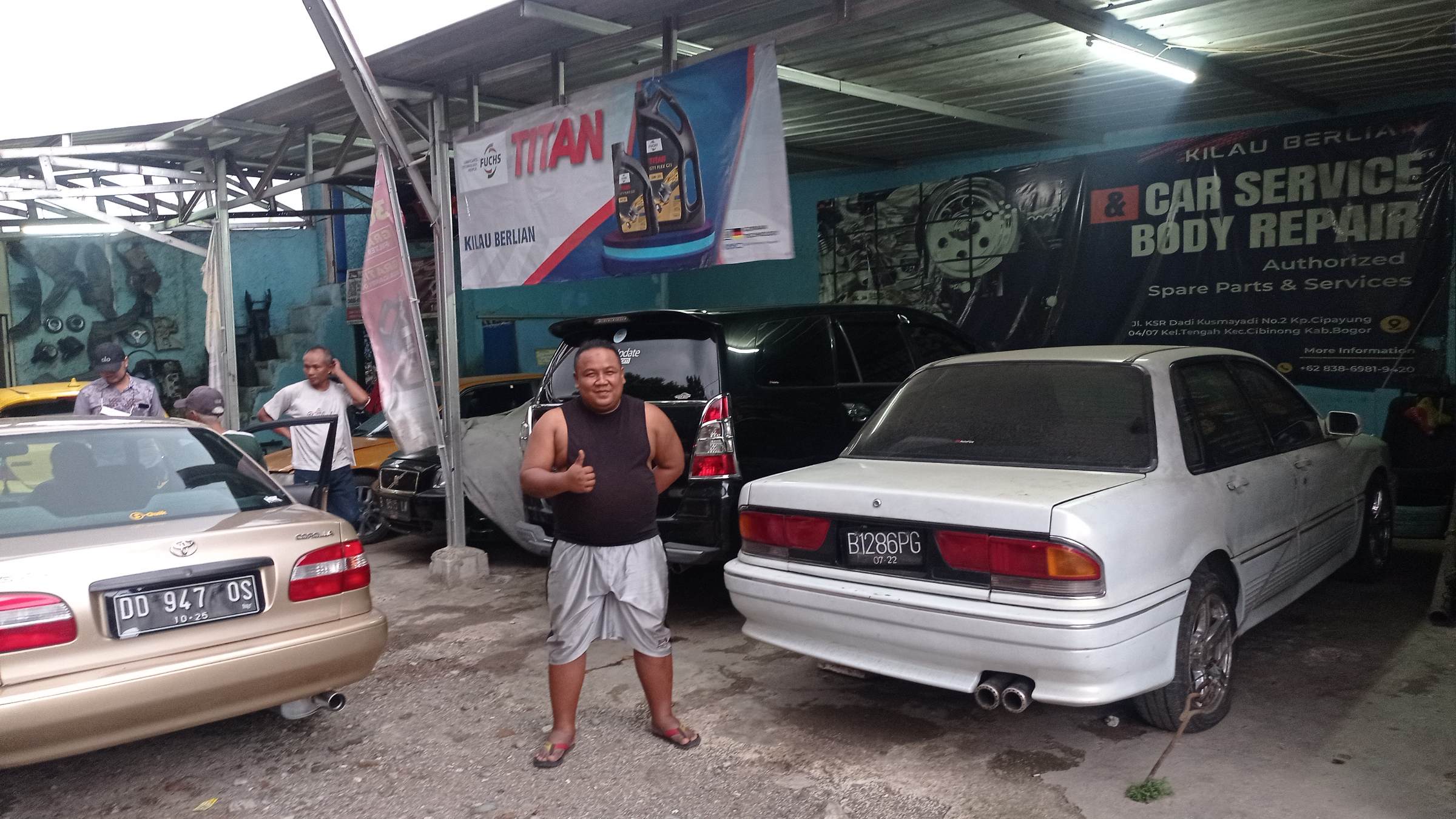 Berawal dari Hobi, Mantan Karyawan Gudang Garam ini Berhasil Buka Bengkel Mobil Kilau Berlian di Cibinong