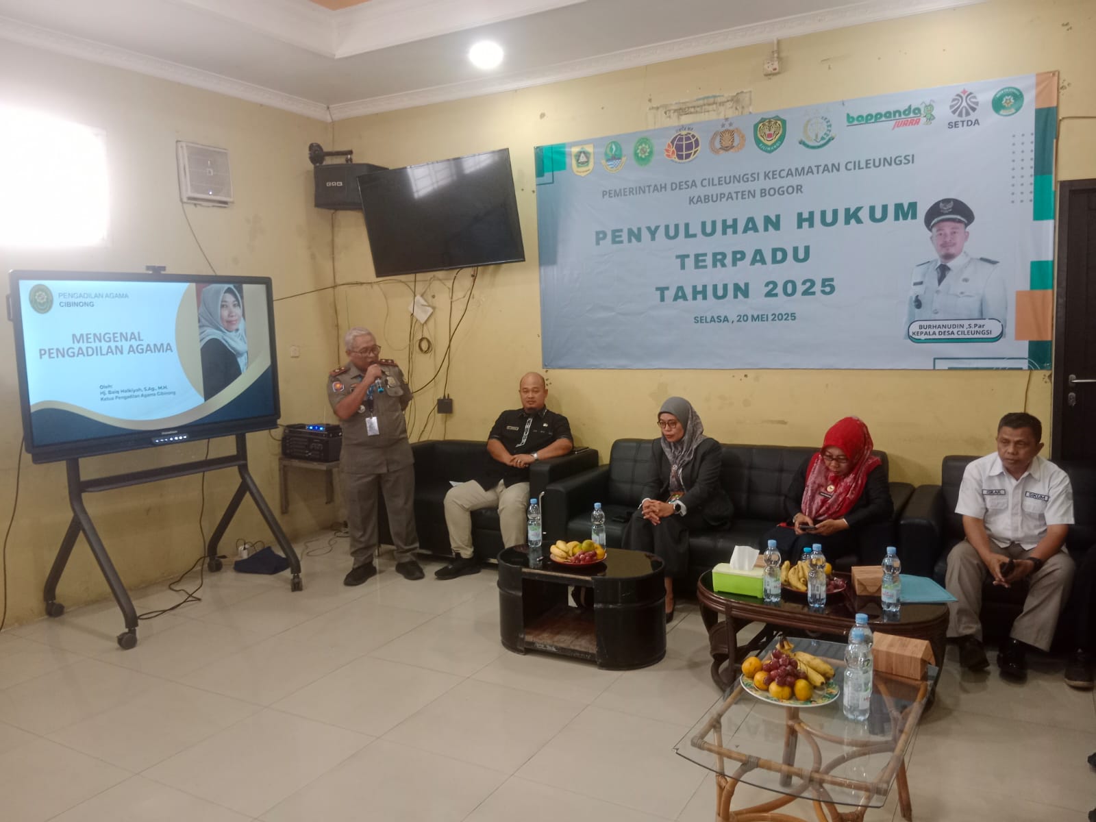 Tingkatkan Kesadaran Hukum, Pemdes Cileungsi Gelar PHT
