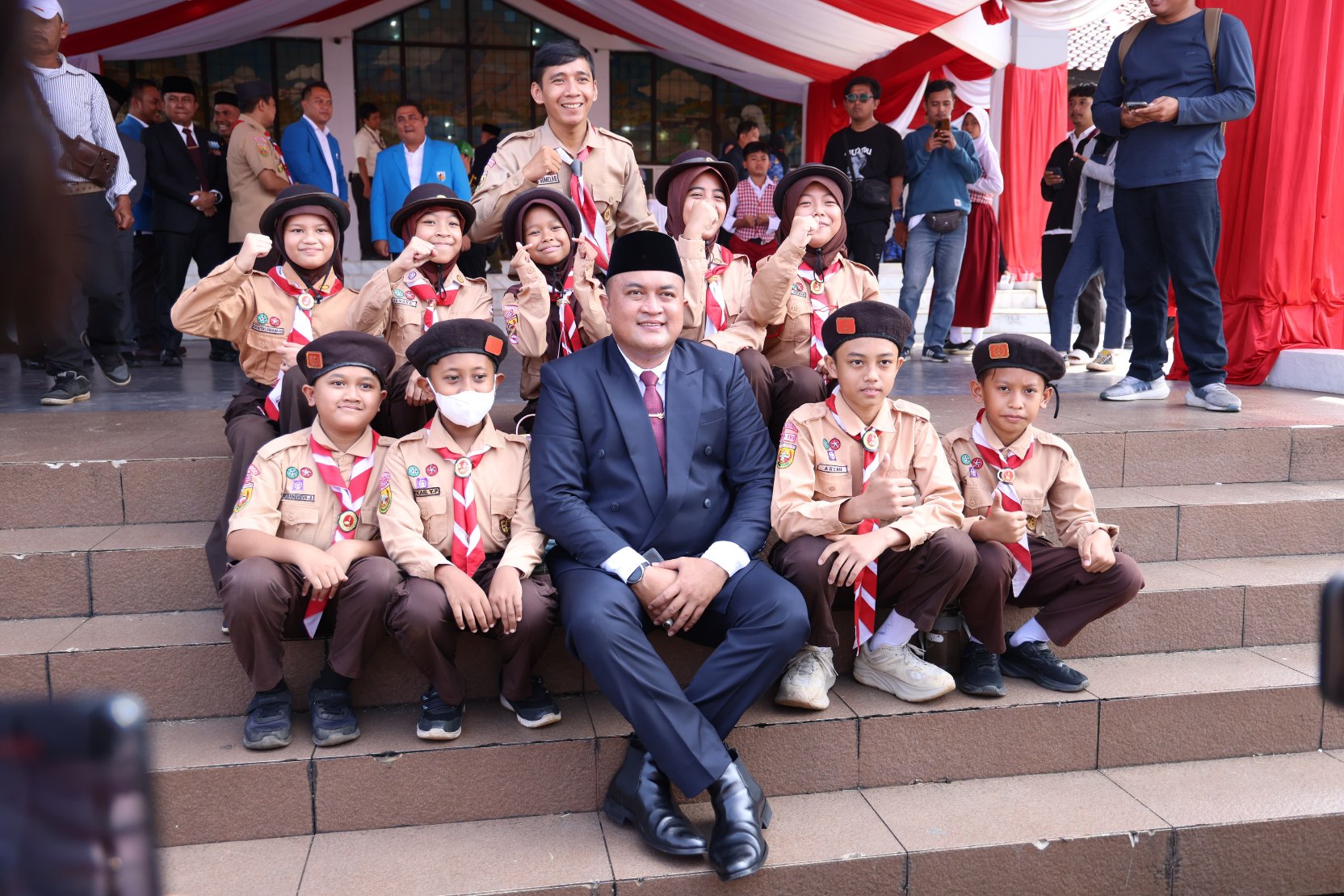 Momen Hardiknas 2025, Bupati Rudy Susmanto Akan Bangun Sekolah Percontohan di Kabupaten Bogor