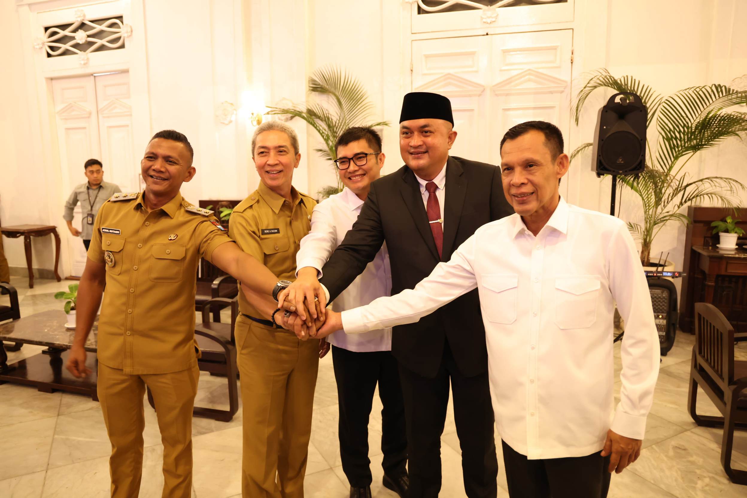 Kolaborasi Bangun Bogor, Bupati Rudy Susmanto Sepakat Sinergi dengan Dedie Rachim