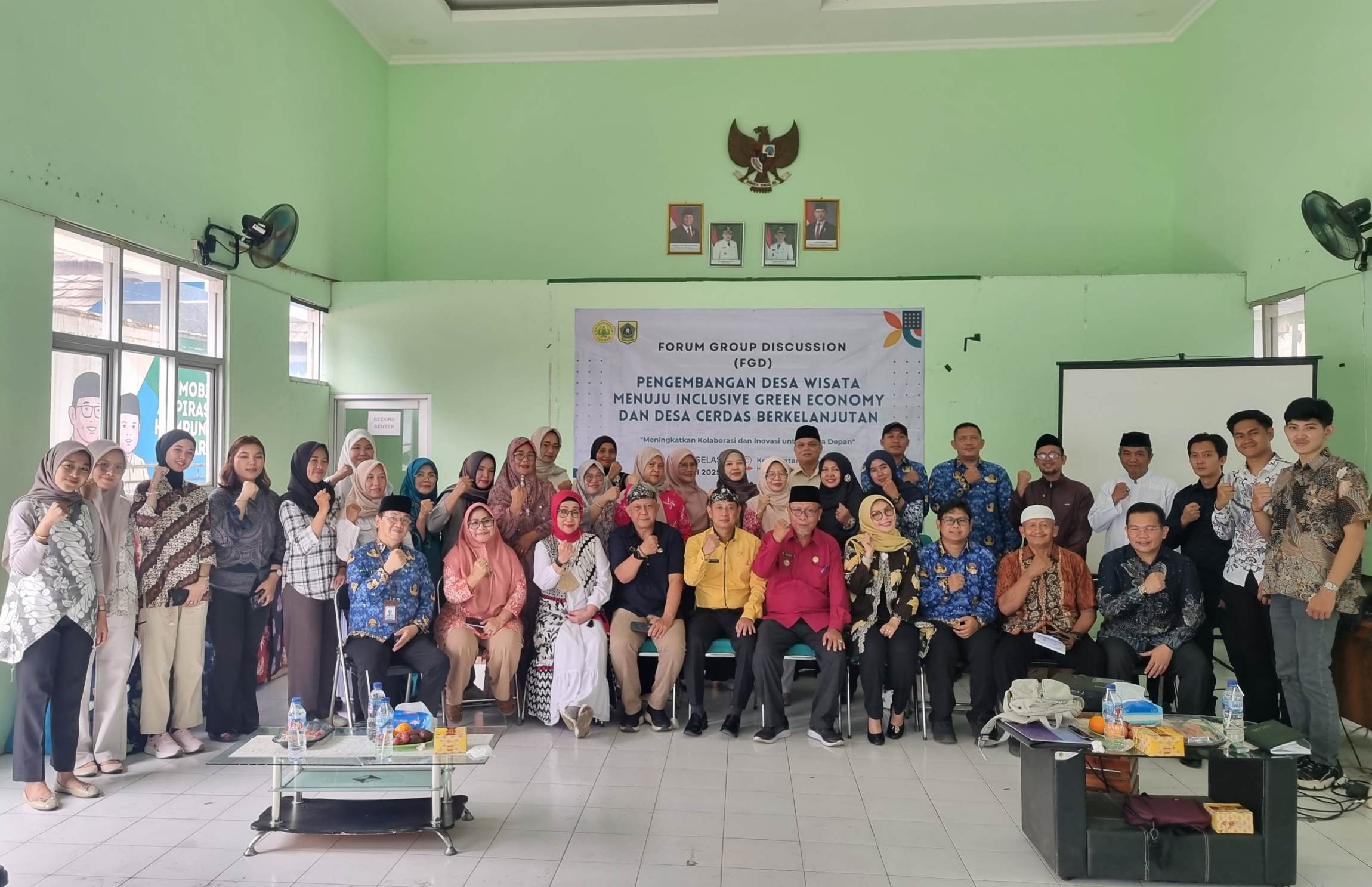 Jadikan Desa Wisata yang Terintegrasi, Unpak Gelar Forum Diskusi dengan Pemcam Kemang