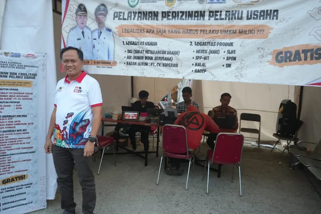 Dinas Koperasi dan UMKM Hadirkan Layanan Pembuatan NIB Gratis di Kabogorfest 2025