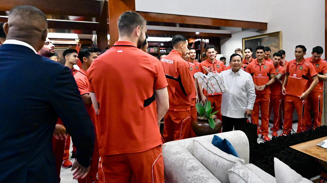 Timnas Garuda jadi Tamu Kehormatan Presiden Prabowo Subianto