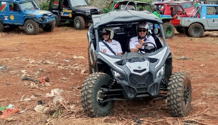 Cerita Ketua DPRD Sastra Winara yang Terguling saat Jajal Offroad di Sirkuit Pakansari