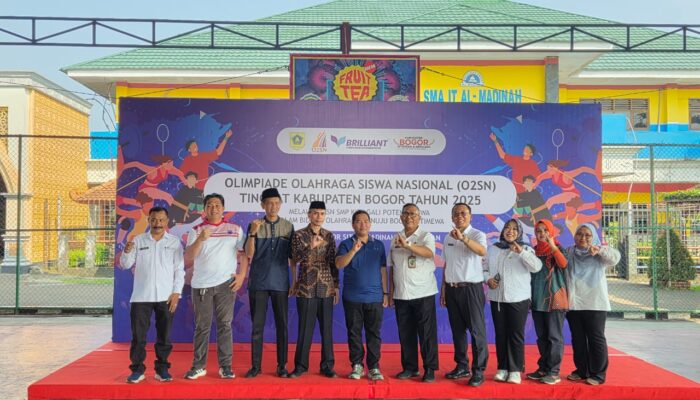 Ratusan Pelajar Ikuti O2SN SMP Tingkat Kabupaten Bogor 2025