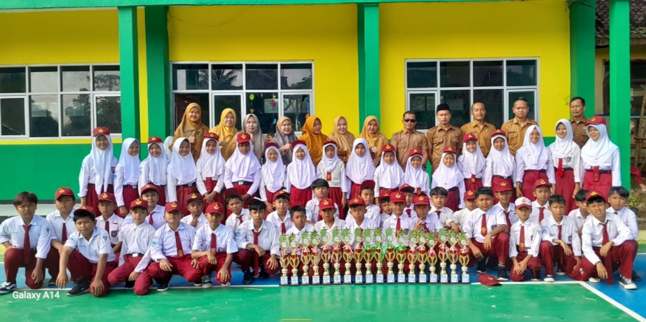 Keren! SDN Sukaharja 1 Sukses Borong 9 Emas di OSN Sukamakmur