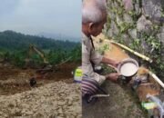 Gegara aktivitas Penambangan, Mata Air yang Digunakan Ratusan Warga Desa Sukamulya Sukamakmur jadi Keruh