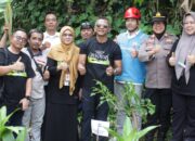 Mitigasi Bencana Tanah Longsor di Kota Bogor, INH Lakukan Penanaman Pohon