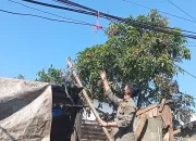Sejumlah Kabel Listrik Keluarkan Asap dan Percikan Api di Pasar Cisarua, Diduga Disuntik Arus Ilegal