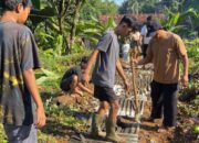 Intensitas Hujan Tinggi Sebabkan Tebingan di Semplak Barat Longsor