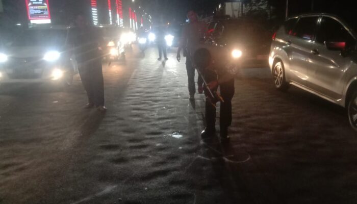 Rem Mendadak, Pemotor di Cibinong Terjatuh dan Alami Luka-luka