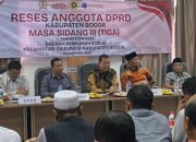 Camat Cileungsi Soroti Banjir, Infrastruktur, dan Layanan Publik dalam Reses DPRD Kabupaten Bogor