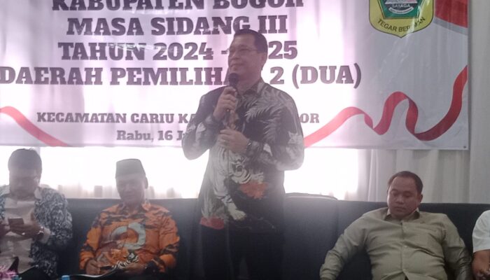 Soal Tanah Makam Milik Pemda Dipakai BBWS, Wakil Ketua DPRD Kabupaten Bogor Akan Telusuri Statusnya