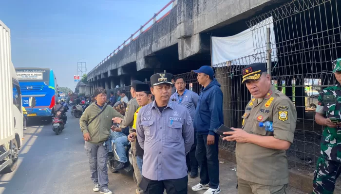 Pasca Penertiban PKL, Camat Cileungsi Minta Pemprov Tata Ulang Area Bawah Flyover Cileungsi