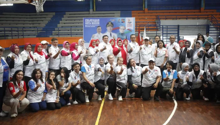 57 Pegiat Olahraga KORMI Kota Bogor Ikuti FORNAS VIII NTB 2025