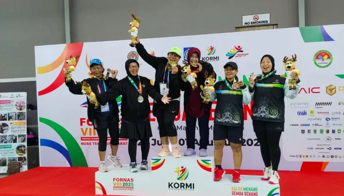 Inorga Pertonsi Kota Bogor Sumbang Medali Bagi Jabar dalam FORNAS 2025