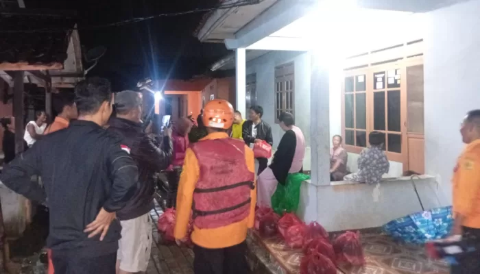 Kali Cikaniki Meluap, 55 Rumah di Leuwisadeng Kebanjiran