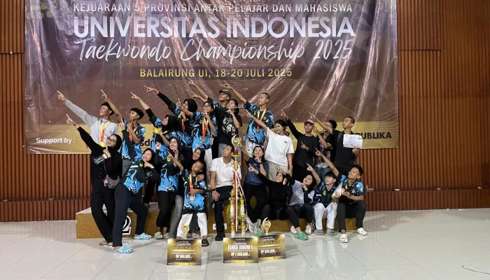 Kabupaten Bogor Sabet Juara Umum Kejuaraan Antar Pelajar dan Mahasiswa UI Taekwondo Championship 2025