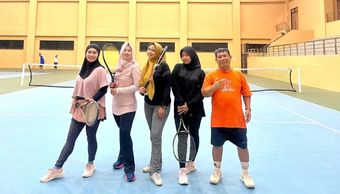 ASN Bogor Ramaikan Lapangan tennis Kapten Muslihat Pakansari