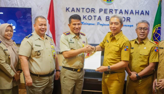 Pemkot Bogor dan Kantor Pertanahan Perkuat Sinergi Optimalisasi PAD