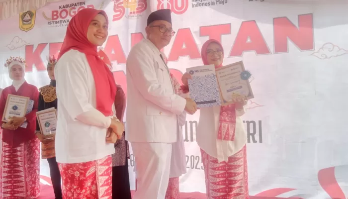 TP PKK Desa Wanaherang Sabet Juara di Kecamatan Expo 2025