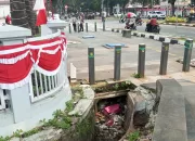 Sampah Sisa Makanan Menumpuk, Drainase di Simpang Bappenda Tersumbat