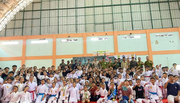 Dandim Open Karate Champinship III Tahun 2025 Berlangsung Sukses