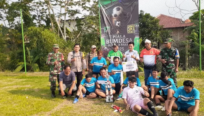 Sambut HUT RI ke-80, BumDes Semplak Barat Gelar Turnamen Sepak Bola dan BumDes Expo