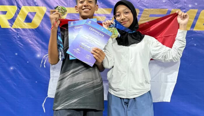 Atlet PPOPM Kabupaten Bogor Berikan Kado Indah Saat Indonesia Rayakan HUT RI Ke-80