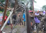 50 Bangli di Puspasari Citeureup Dibongkar Satpol PP Kabupaten Bogor