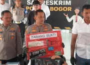 Polres Bogor Berhasil Ringkus Pelaku Pencurian Motor yang Meresahkan di Cileungsi