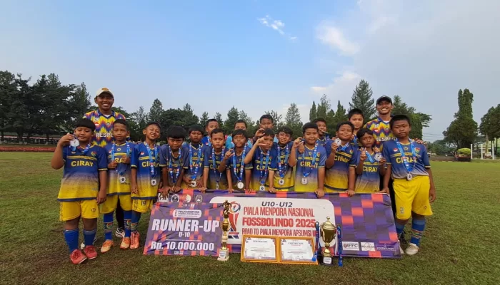 SSB Ciray U-10 Sabet Runner Up Fossbolindo Piala Menpora 2025