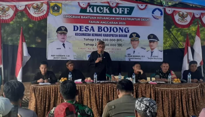 Pemdes Bojong Kick Off Tiga Kegiatan Bangkeu 2025 untuk Tingkatkan Ekonomi dan Akses Jalan