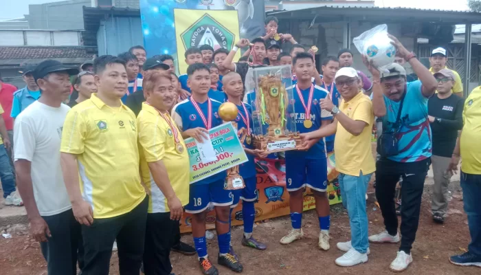 Turnamen Kades Cup Usia 15 Tahun Desa Cicadas Sukses Digelar, Dusun 9 Raih Gelar Juara