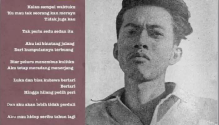 6 Puisi Chairil Anwar untuk Menyambut HUT Kemerdekaan RI ke 80