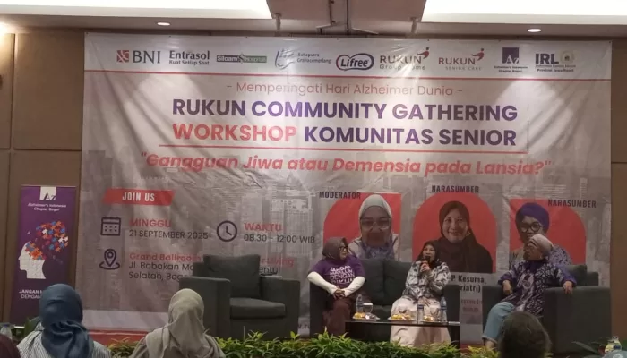Jumlah Lansia Kian Bertambah, Rukun Group Lakukan Seminar Kesehatan Mental