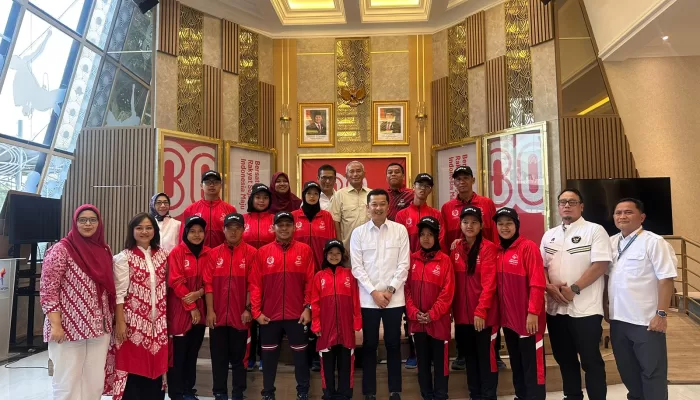 Wamenpora Taufik Hidayat Terima Delegasi SOIna Kabupaten Bogor