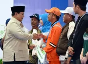 Presiden Prabowo Hadiri Akad Massal 26 Ribu Rumah Subsidi di Cileungsi