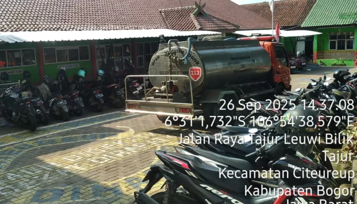 Usai Tenjo, Krisis Air Bersih Kini Terjadi di SMPN 2 Citeureup