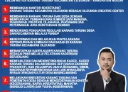 Dimas Anugrah Rachmat Putra Sosialisasi Visi Misi, Siap Majukan Karang Taruna Kecamatan Cileungsi