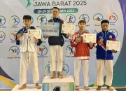 Sabet Lima Medali Emas, Kota Bogor Juara Umum Cabor Judo Popda Jabar 2025